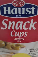 Jumlah gula yang masuk Haust Snack Cups Naturel Rond
