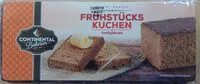 Zucker und Nährstoffe drin Continental bakeries