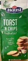 Jumlah gula yang masuk Toast’ n chips
