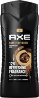 Zuckermenge drin AXE Gel Douche Homme Dark Temptation 12h Parfum Frais 400ml