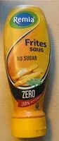 Sokerin määrä sisällä Frites saus zero