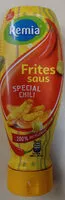 Sokerin määrä sisällä Frites saus - special chili