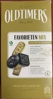 Cantidad de azúcar en Favorieten mix