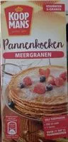 Amount of sugar in Pannenkoeken meergranen