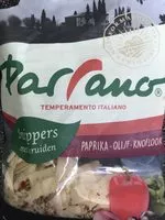 Sokerin määrä sisällä Parrano snippers