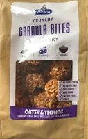 İçindeki şeker miktarı Crunchy granola bites blueberry