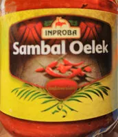 入っている砂糖の量 Sambal oelek