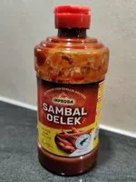 入っている砂糖の量 Sambal Oelek