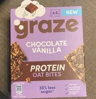 चीनी की मात्रा Chocolate vanilla protein oat bites