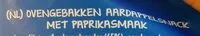 含糖量 Ovengebakken aardappelsnack