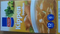 Sokerin määrä sisällä kippen bouillon