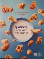 चीनी की मात्रा Krokante muesli 4 noten