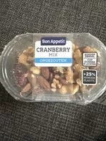 Jumlah gula yang masuk Cranberry mix ongezouten