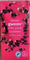 Suhkru kogus sees Pure vlokken