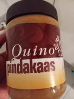 入っている砂糖の量 Quino pindakaas