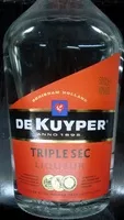 Sugar and nutrients in De kuyper