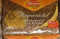 İçindeki şeker miktarı Pumpernickel