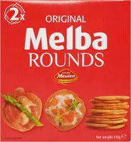 İçindeki şeker miktarı Meulen Melba Toast Rund