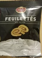 चीनी की मात्रा Feuilletés aux olives