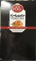 चीनी की मात्रा Krokante Toastjes