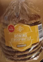 入っている砂糖の量 Honing stroopwafels