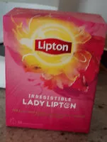 Jumlah gula yang masuk Lipton Thé Noir Lady Lipton 25 Sachets