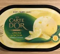 Jumlah gula yang masuk Carte D'or Sorbet Sicilian Lemon