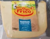 Sokerin määrä sisällä Maasdam Swiss Style Cheese