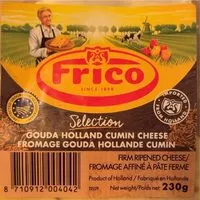 Sokerin määrä sisällä Gouda cumin