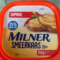 Zuckermenge drin Smeerkaas 20+ sambal