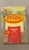 Sokerin määrä sisällä Edam mild cheese slices