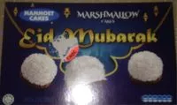 Quantité de sucre dans Marshmallow cakes