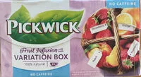 चीनी की मात्रा Fruit Infusion Variation Box