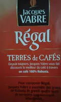 Quantité de sucre dans Café moulu