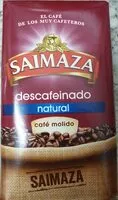 Quantité de sucre dans Café descafeinado molido natural