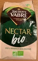Quantité de sucre dans Jacques Vabre Nectar Bio café  moulu 250g