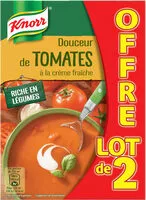चीनी की मात्रा Douceur de Tomates à la Crème Fraîche