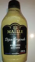 Sucre et nutriments contenus dans Maille amora