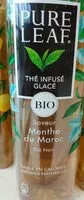 İçindeki şeker miktarı Thé infusé glacé bio saveur menthe du Maroc