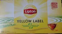 Suhkur ja toitained sees Yellow label