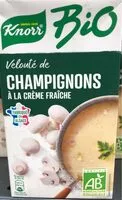 Veloute de champignons a la creme fraiche