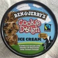 中的糖分和营养成分 Ben jerry sunilever