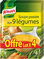 Knr passe 9 legume 4x105g