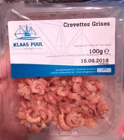 Suhkru kogus sees Crevettes grises
