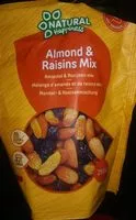 含糖量 Amandes et raisins mix