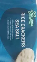含糖量 Crackers de riz au sel de mer