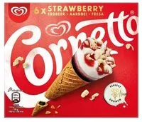 Amount of sugar in Cornetto strawberry