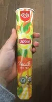 Sucre et nutriments contenus dans Lipton unilever