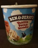 Sucre et nutriments contenus dans Ben jerry s