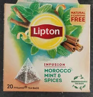 Sokerin määrä sisällä Infusion: Morocco mint and spices
